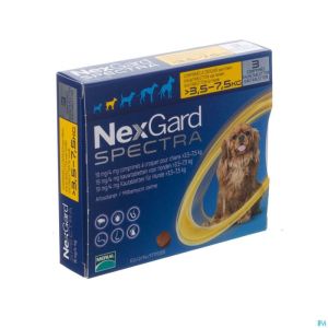 Nexgard Spectra 19mg/ 4mg Kauwtabl Hond 3