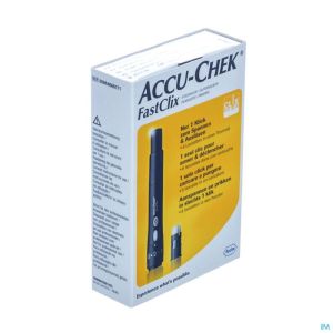 Accu Chek Fastclix (prikker+lancet 1x6)05864666171