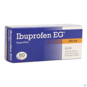 Ibuprofen Eg 400mg Filmomh Tabl 30 X 400mg