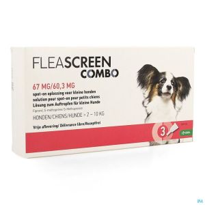 Fleascreen Combo 67mg/60,3mg Spot On Hond Pipet 3