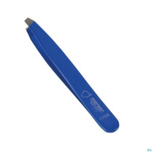 Morser Epileerpincet Schuin Blauw Inox 125b