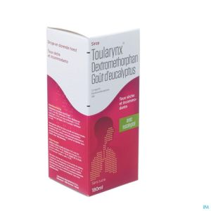 Toularynx Dextromethorphan Eucalyptussmaak 180ml siroop