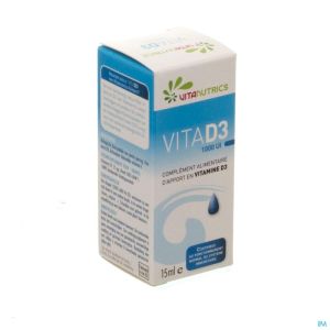 Vita D3 1000ui Vitanutrics Gutt 15ml