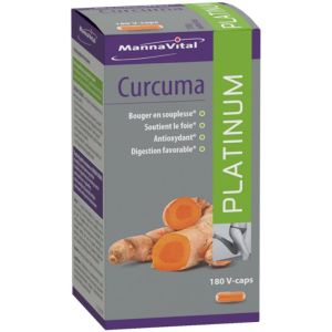 Mannavital Curcuma Platinum Caps 180