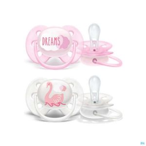 Philips Avent Fopspeen 0m+ Soft Girl