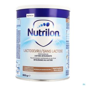 Nutrilon Lactosevrij Zuigelingenmelk vanaf de geboorte poeder 800g 