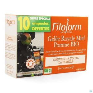 Koninginnebrij Bio Honing-fruct.amp 20+10 Fitoform