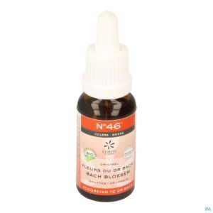 Bachbloesem Bio N°46 Druppels Woede 20ml