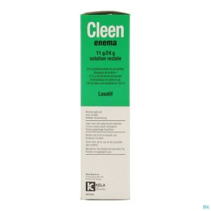 Cleen Enema 11g/24g Opl Rectaal Gebruik Fl 133ml