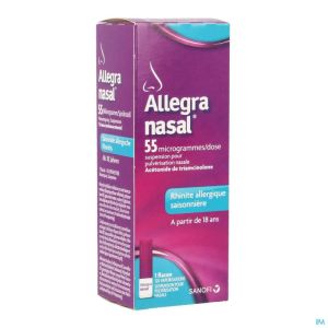 Allegra Nasal 55mcg/dosis Neusspray 120 Verstuiv.