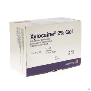 Xylocaine 2 % Gel 30ml 10 Tube