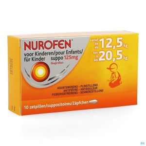 Nurofen Kind 125mg Suppo 10 X 125mg