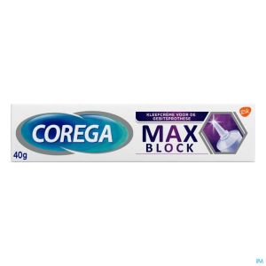 Corega Max Block Kleefcreme Gebitsprothese 40g