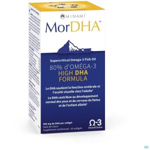 Minami Mor Dha Citroensmaak Caps 60x500mg