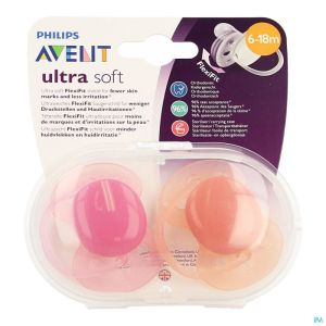 Philips Avent Fopspeen Soft +6m Mix 2 SCF212/23