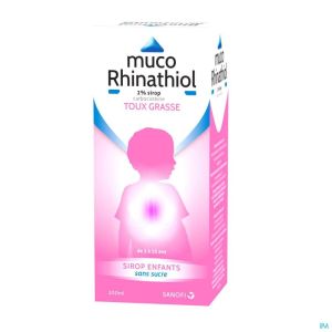 Muco Rhinathiol 2% Sir Inf Z/suiker 200ml