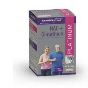 Mannavital Nac Glutathion Platinum V-caps 60