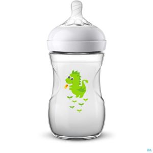 Philips Avent Natural 2.0 Zuigfles 260ml Draak SCF070/24