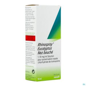 Rhinospray+eucal.verst.neus 1,18mg/ml Neusspr 10ml