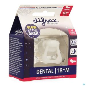 Difrax Fopspeen Dental +18 Nacht