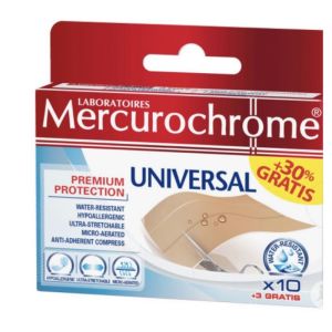 Mercurochrome Universal Pleisters 10+3 Promo