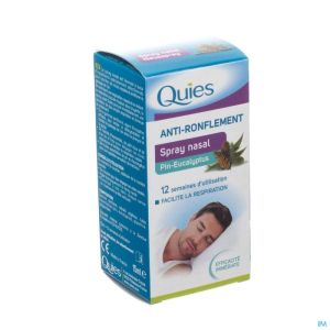 Quies Tegen Snurken Den-eucalyptus Neusspray 15ml