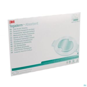 Tegaderm 3m Absorb.transp Ster 7,6x 9,5cm 5 90800