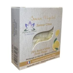 Savon végétal senteur citron