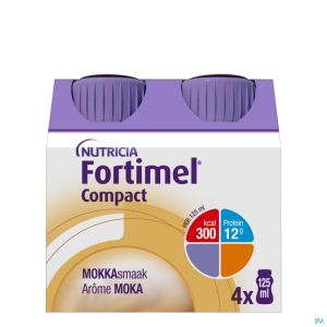 Fortimel Compact Mokka Flesjes 4x125 ml