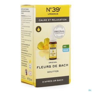 Bachbloesem N°39 Noodgevallen Druppels 10ml