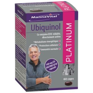 Mannavital Ubiquinol Platinum Caps 60