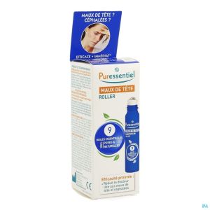 Puressentiel Roller Hoofdpijn 9 Ess Olie 5ml