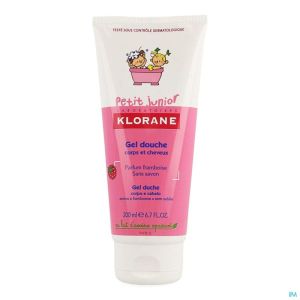 Klorane Petit Junior Douche Gel Framboos 200ml