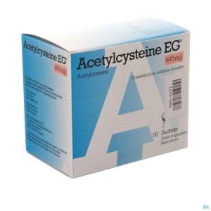 Acetylcysteine Eg 600mg Gran. Vr Drank Zakje 60