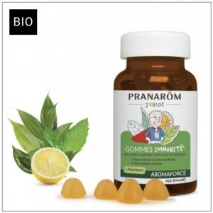 Pranarom Aromaforce Junior Immuniteit Bio Gom 60