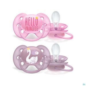 Philips Avent Fopspeen 6m+ Soft Girl