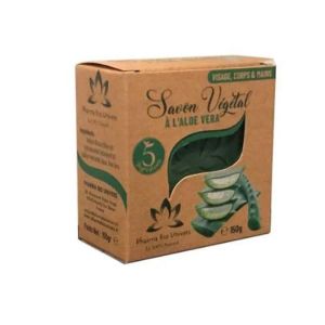 savon végétal à l'aloe vera 150g