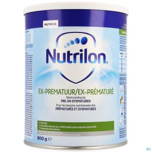 Nutrilon Ex-prematuur Zuigelingenmelk vanaf de geboorte poeder 800g