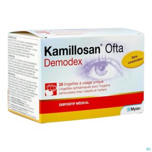 Kamillosan Ofta Demodex Doekjes 28