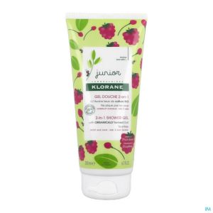 Klorane Petit Junior Douche Gel Framboos 200ml Nf