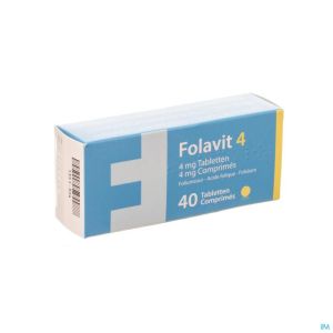 Folavit 4 4mg Tabl 40 X 4mg Cfr 4108338