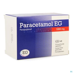 Paracetamol Eg 1000mg Filmomh Tabl 60