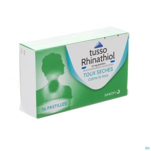 Tusso Rhinathiol 10mg Zuigtabletten 36