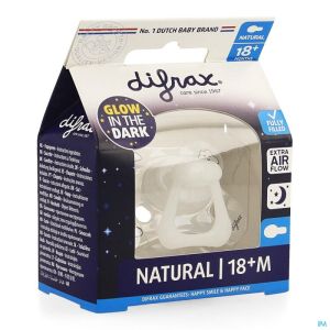 Difrax Fopspeen Natural 18+ Nacht