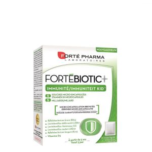 Fortebiotic+ Immuniteit Kid Vanille Sach 14
