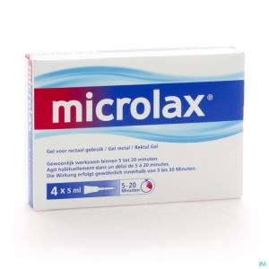 Microlax 4 X 5ml