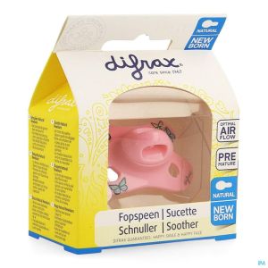 Difrax Fopspeen Natural Newborn Girl