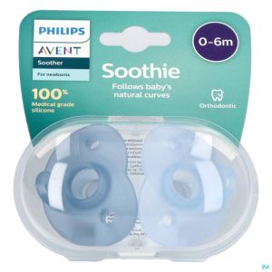 Philips Avent Fopspeen +0m Soothie Boy 2