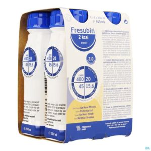 Fresubin 2 Kcal Drink 200ml Pêcheabricot/abrikoosperzik