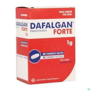 Dafalgan Forte Droog 1g Tabl 50